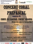 Concert Coral Prepascal susținut de Corul „Voces”