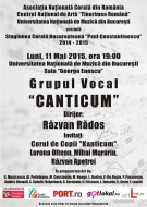 Concertul de Debut al Grupului Vocal Canticum