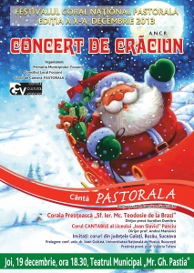 Concert de Crăciun - Festivalul Național PASTORALA, Ediția a X-a, Decembrie 2013