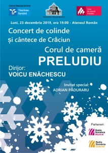 Corul de cameră „Preludiu” - concert de colinde și cântece de Crăciun