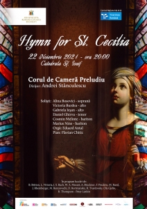 Concert al Corului de Cameră „PRELUDIU” dedicat St. Cecilia Ocrotitoarea Muzicii